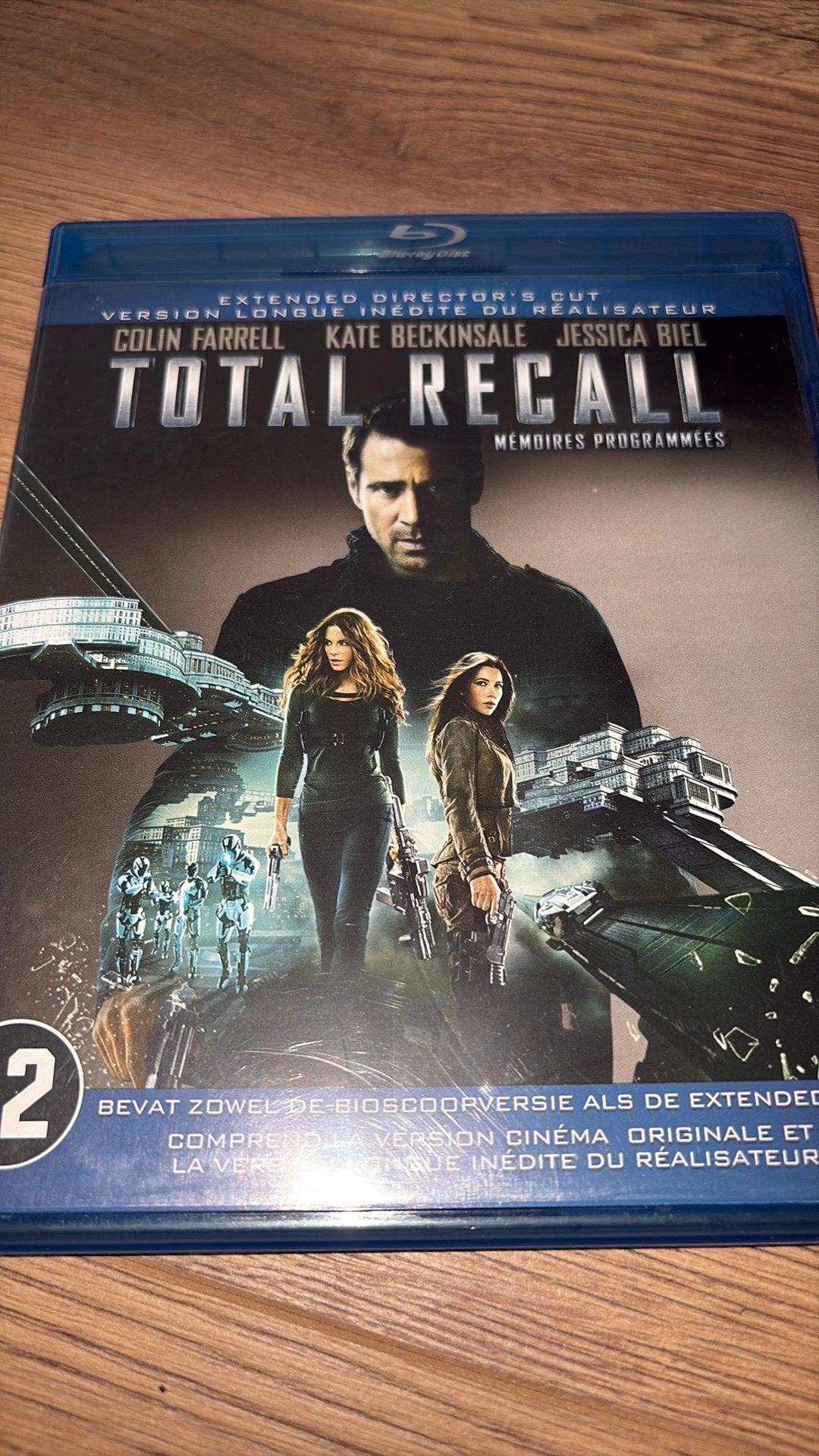 Total Recall met Colin Farrell en Kate Beckinsale., Ophalen of Verzenden, Zo goed als nieuw, Actie