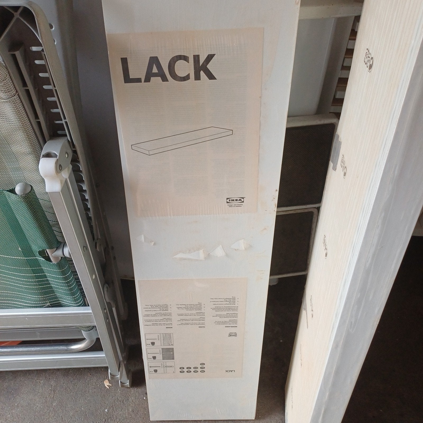 2x IKEA LACK wandplank nieuw in verpakking (110 & 190 cm), Ophalen, Nieuw