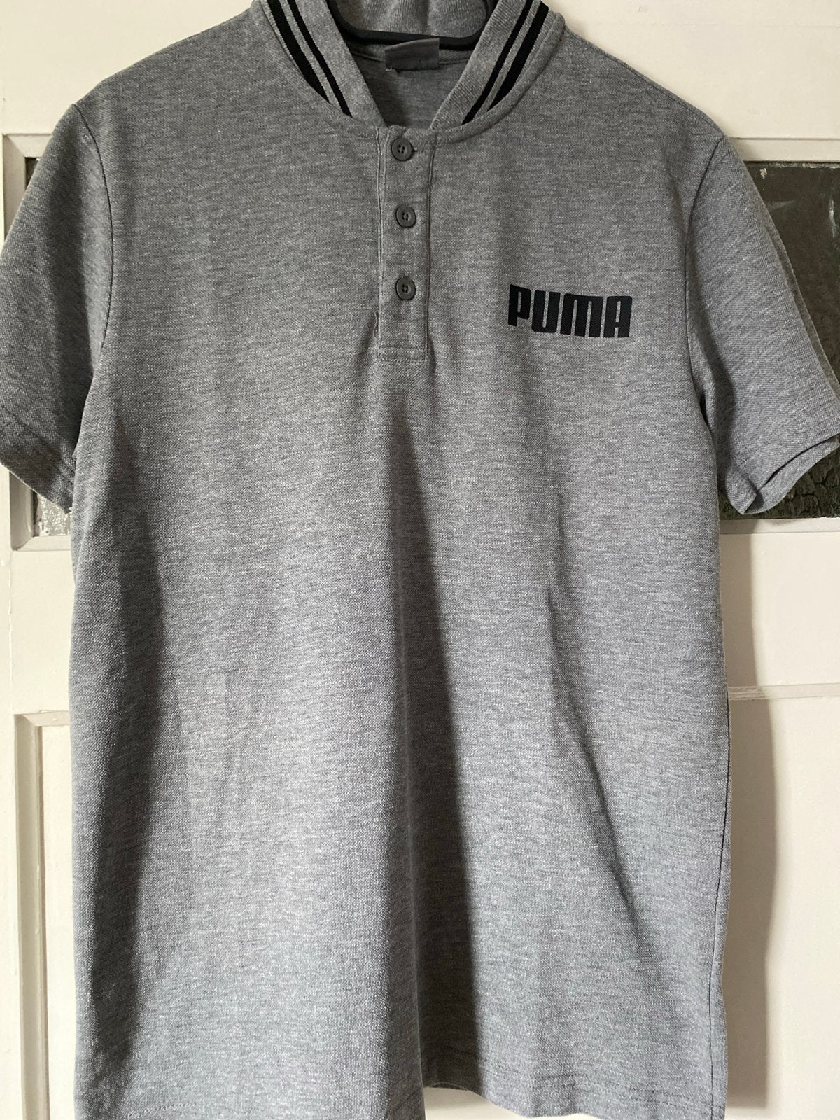 Puma Polo Shirt Grijs Maat S, Ophalen, Zo goed als nieuw, Maat 46 (S) of kleiner, Grijs