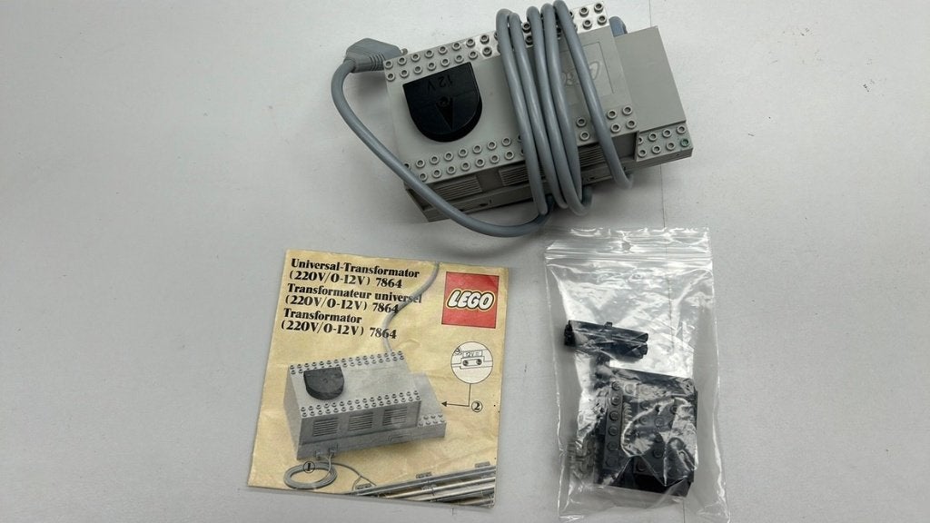 SB2441 Lego trein 12 V transformator, compleet, Kinderen en Baby's, Ophalen of Verzenden, Zo goed als nieuw