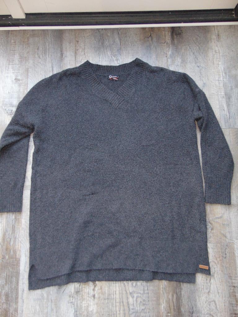 Gina Benotti trui donker grijs maat 50 / 52, Maat 46/48 (XL) of groter, Ophalen of Verzenden, Zo goed als nieuw, Gina Benotti