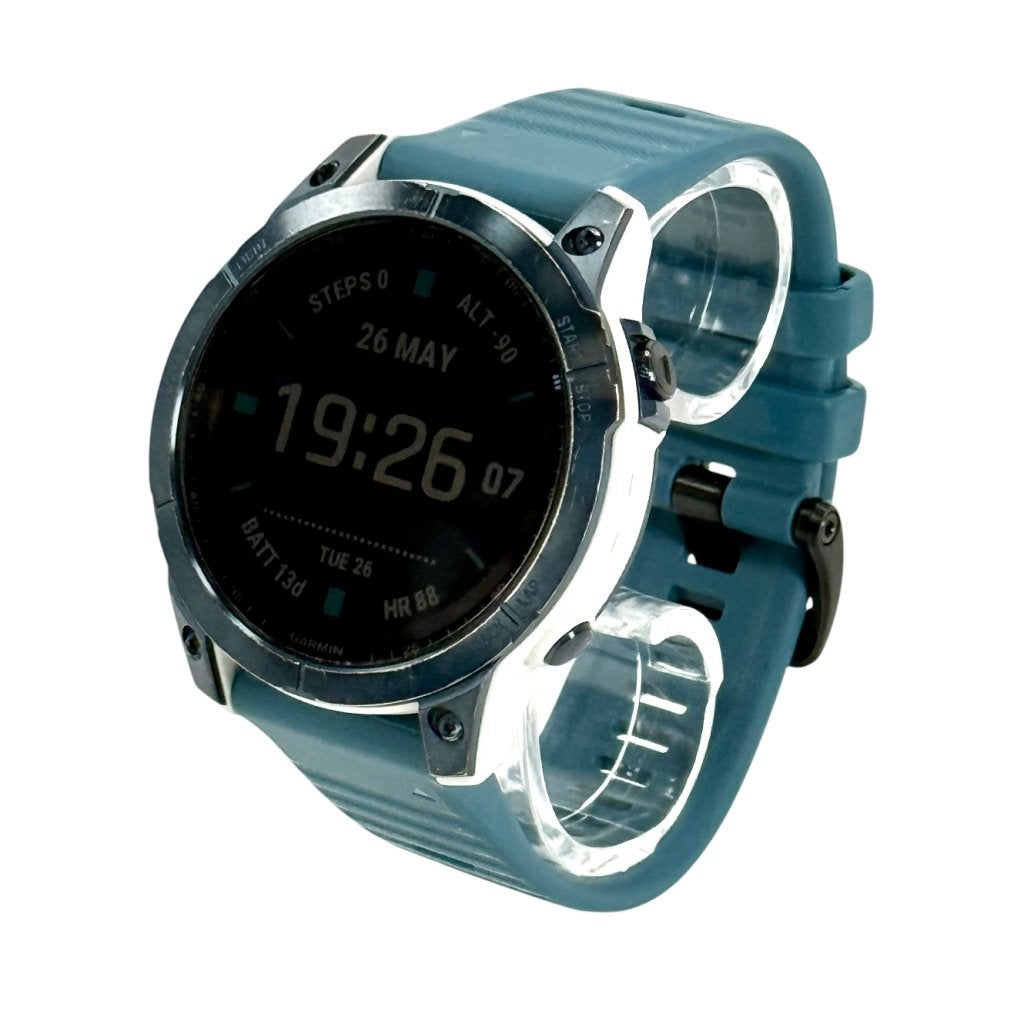 Garmin Fenix 7 Sapphire Solar Edition Blue/White | Blauwe Ba, Garmin, Zo goed als nieuw, Support@garmin.com, Mühlentalstrasse 2
8200 Schaffhausen
Switzerland