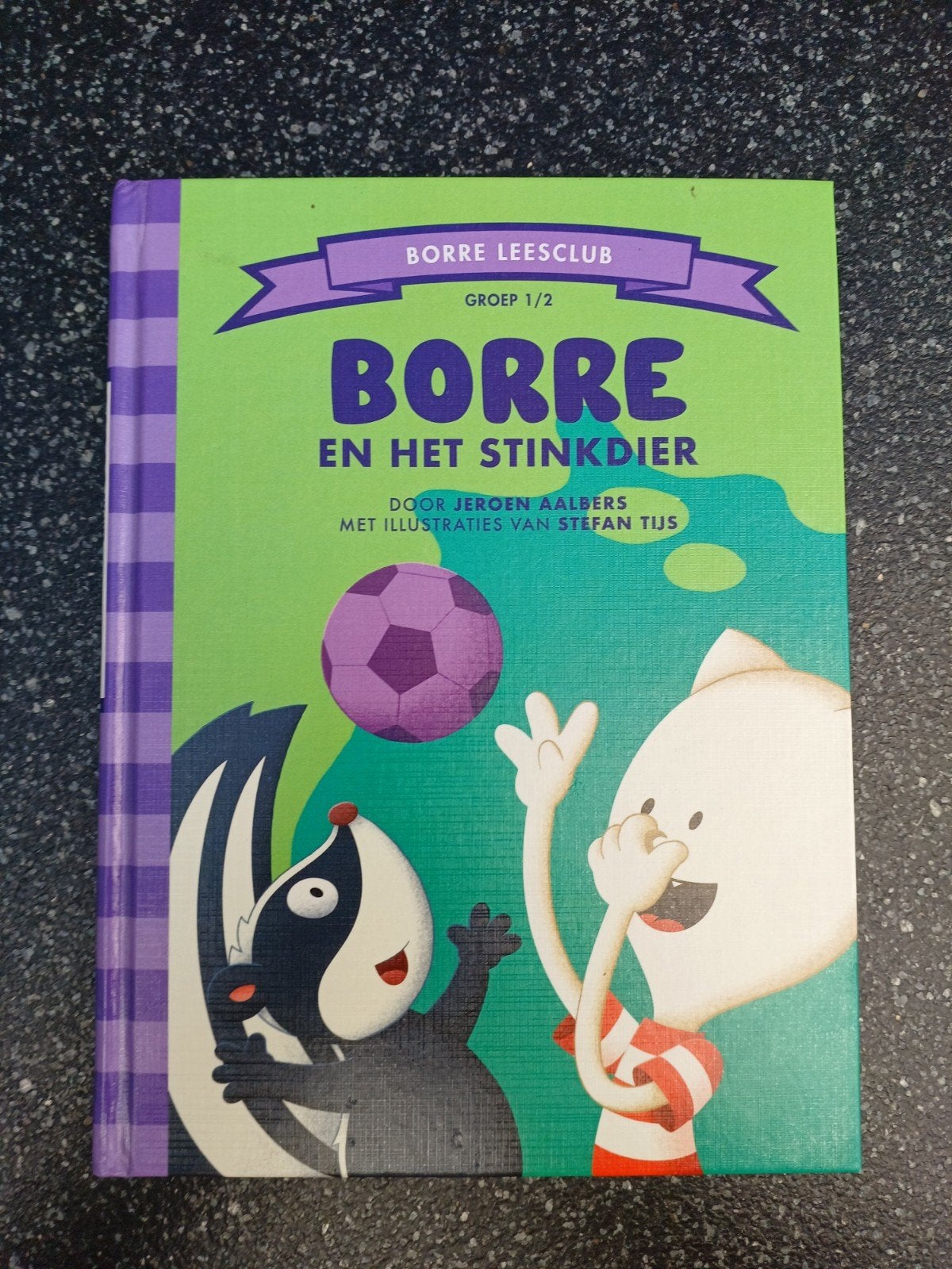 Borre en het Stinkdier - Borre Leesclub Groep 1/2, Boeken, Gelezen, 5 of 6 jaar, Fictie algemeen, Jongen of Meisje