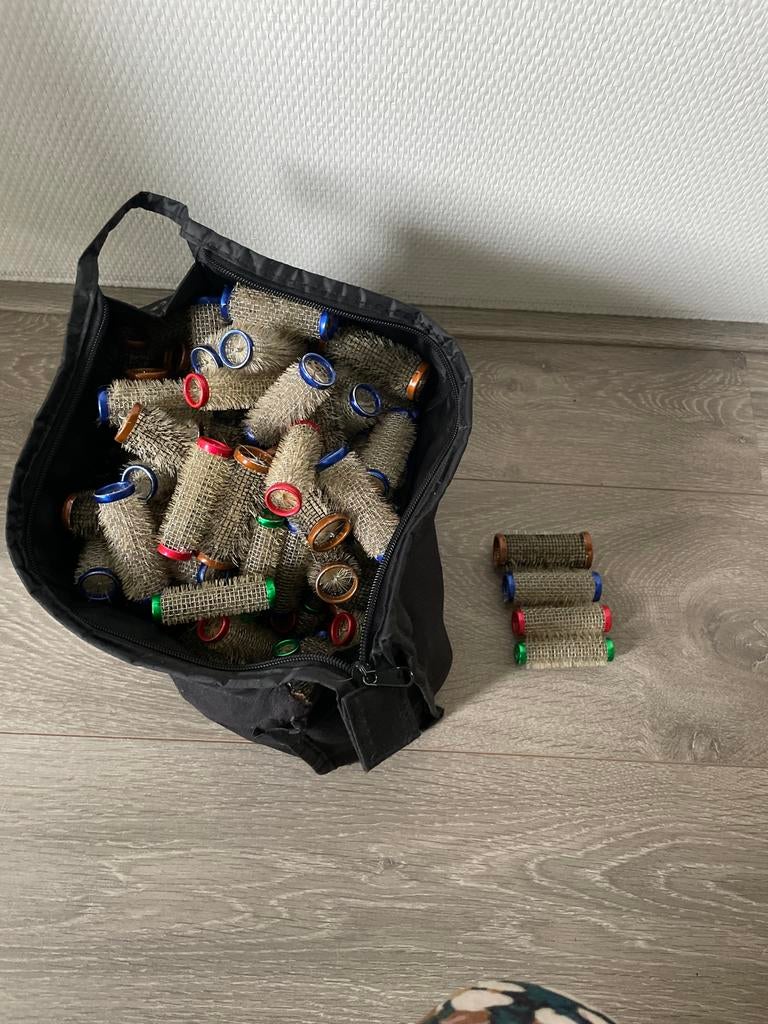 Hele zak vol watergolf rollers, Sieraden, Tassen en Uiterlijk, Uiterlijk | Haarverzorging, Ophalen, Gebruikt, Overige typen