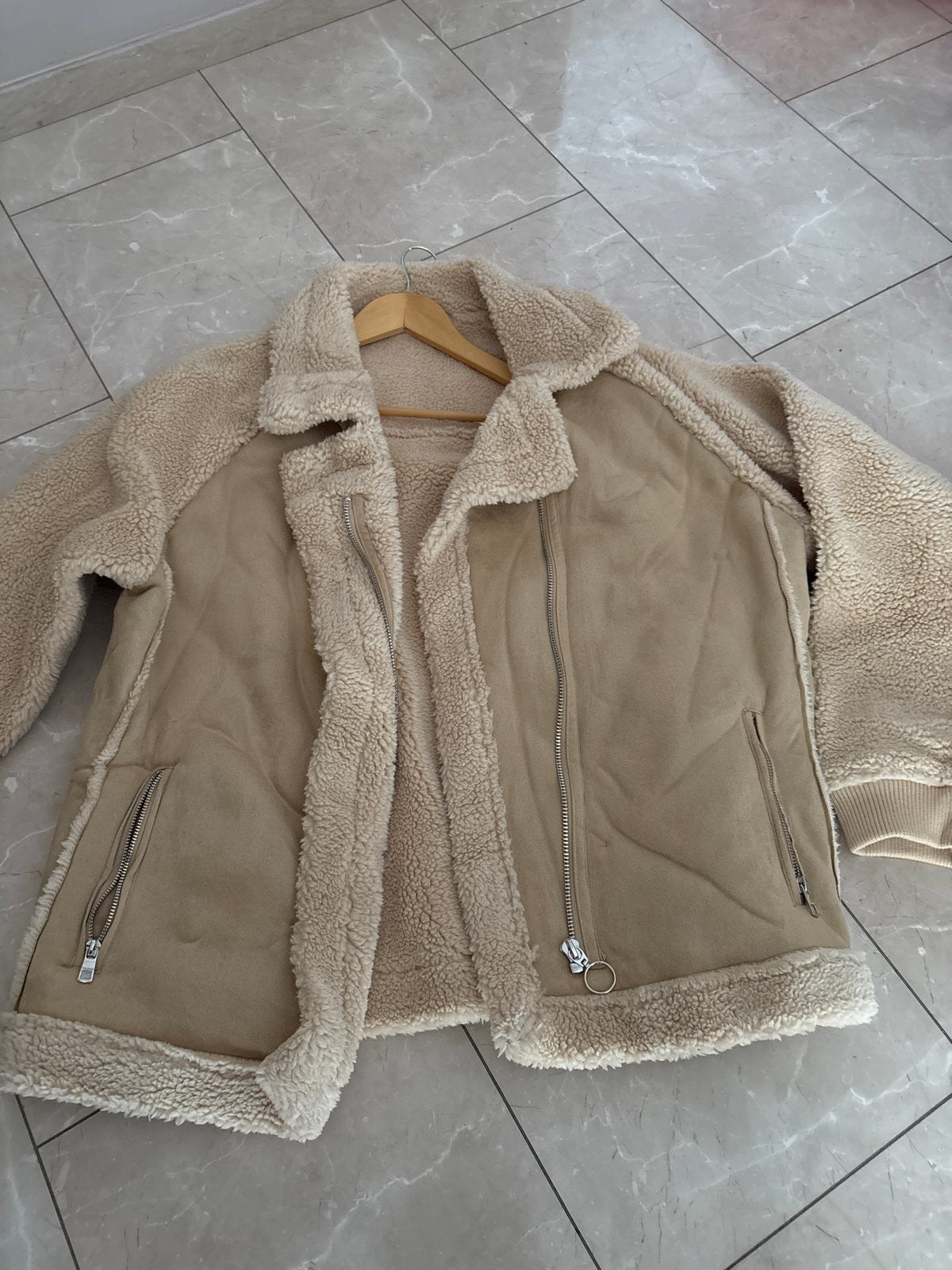 Heerlijke Nielsson bontjas - Maat XXXXL, Kleding | Dames, Ophalen of Verzenden, Gedragen, Maat 46/48 (XL) of groter, Beige