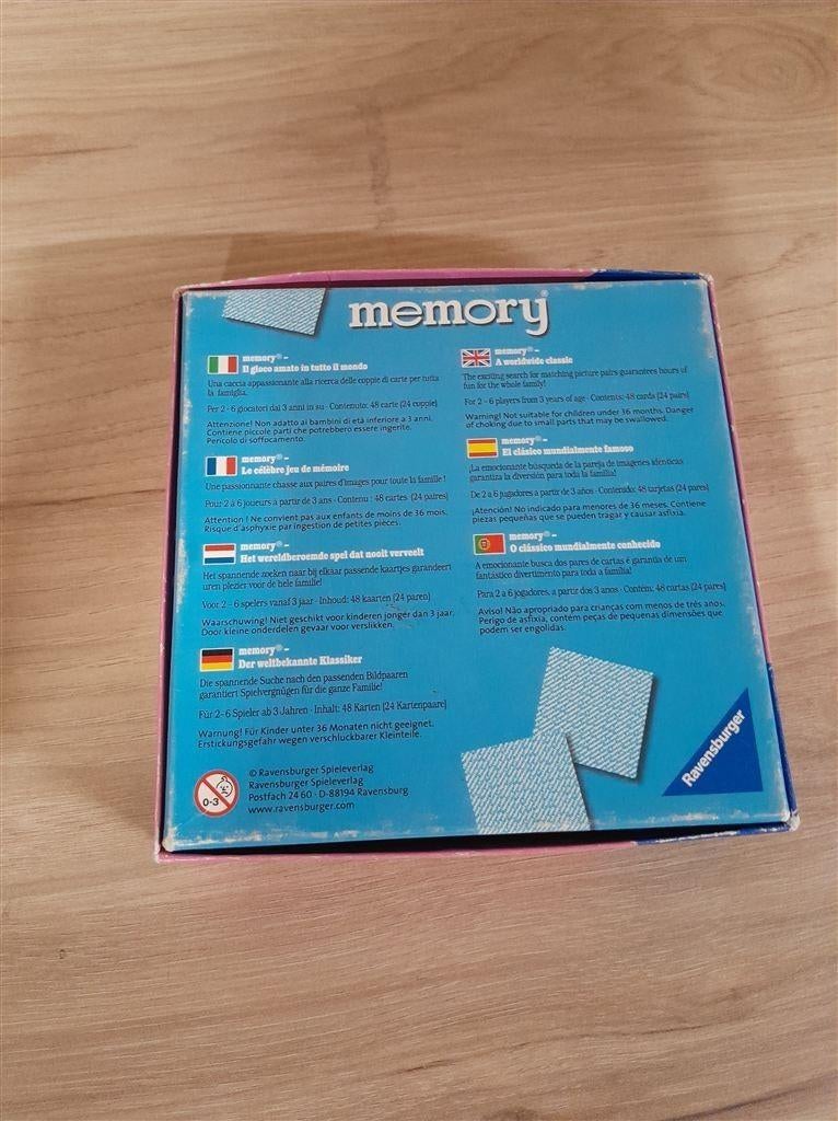 hello kitty memory - s4296, Hobby en Vrije tijd, Gezelschapsspellen | Bordspellen, Verzenden, Zo goed als nieuw