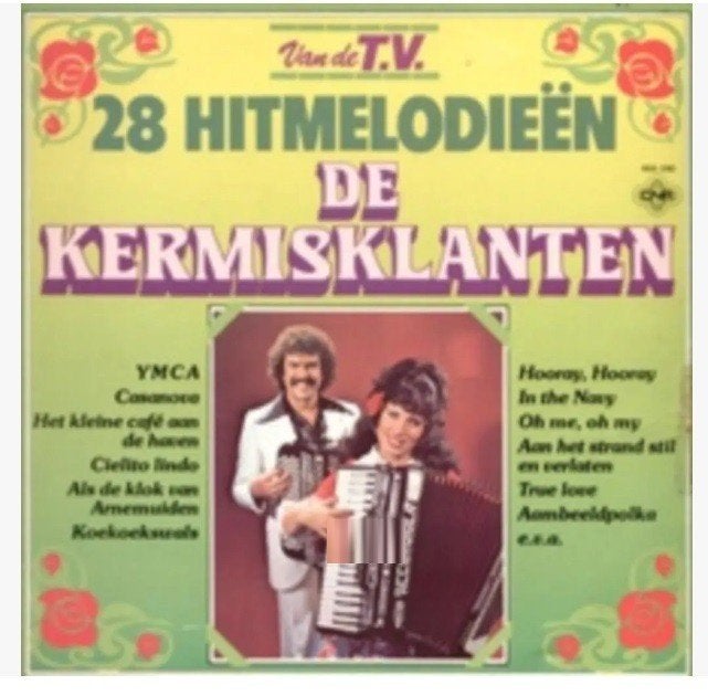 28 Hitmelodieën - De Kermisklanten ‎– Van De T.V. en nog LP, Cd's en Dvd's, Vinyl | Nederlandstalig, Ophalen of Verzenden, Gebruikt