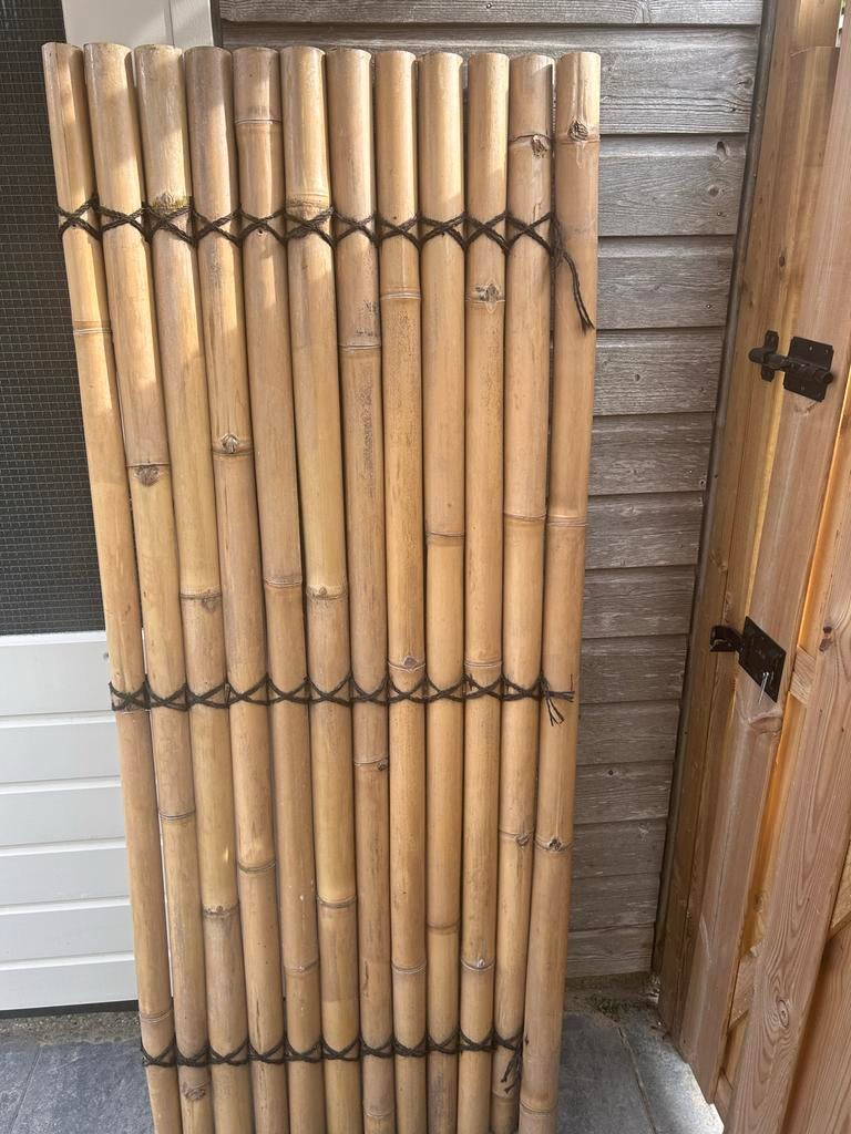 Bamboe tuinscherm - Natuurlijke afscheiding, Tuin en Terras, Schuttingen, Ophalen, Overige materialen, 1 tot 2 meter, Minder dan 3 meter