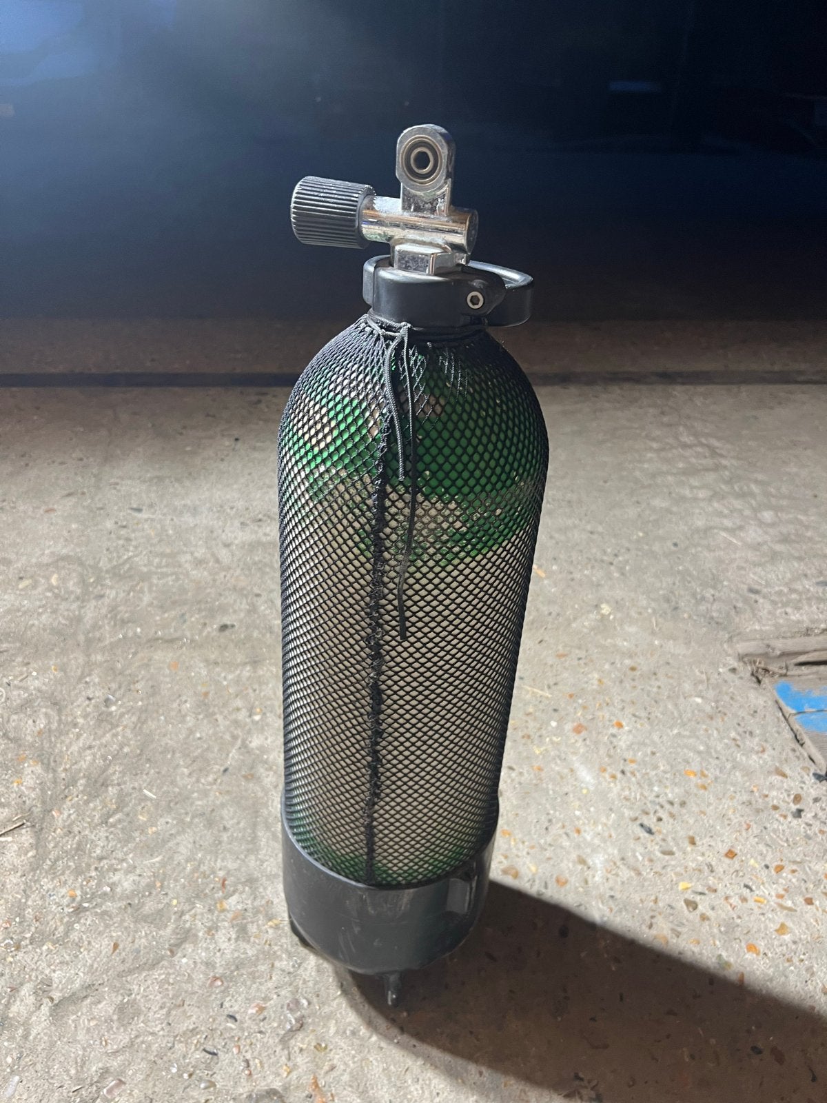 Duikfles verlopen keuren airsoft paintball, Watersport en Boten, Duiken, Ophalen, Gebruikt, Duikfles