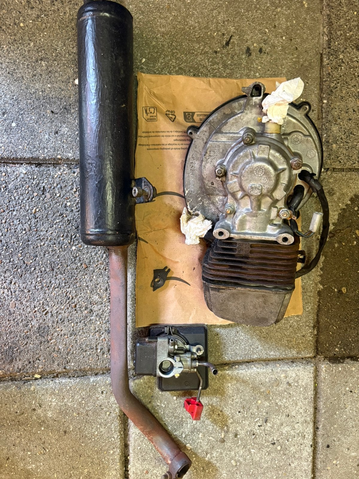 Piaggio Vespa Ciao etc / Gilera Citta electronisch blok, Ophalen, Gebruikt, Blok, Overige merken