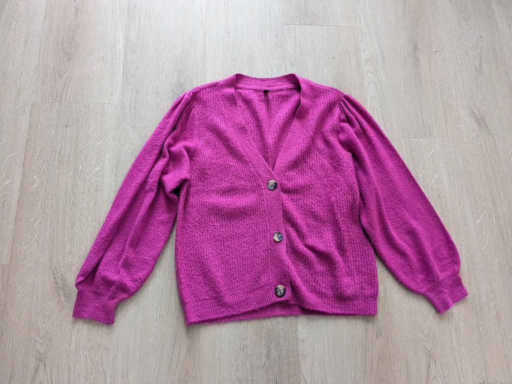 Wibra Ladies Fashion vest maat XL Fuchsia, Ophalen of Verzenden, Zo goed als nieuw, Maat 46/48 (XL) of groter, Roze