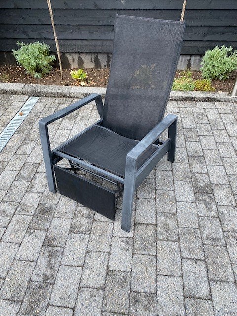 2 loungestoelen, Ophalen, Gebruikt, Overige materialen, Verstelbaar