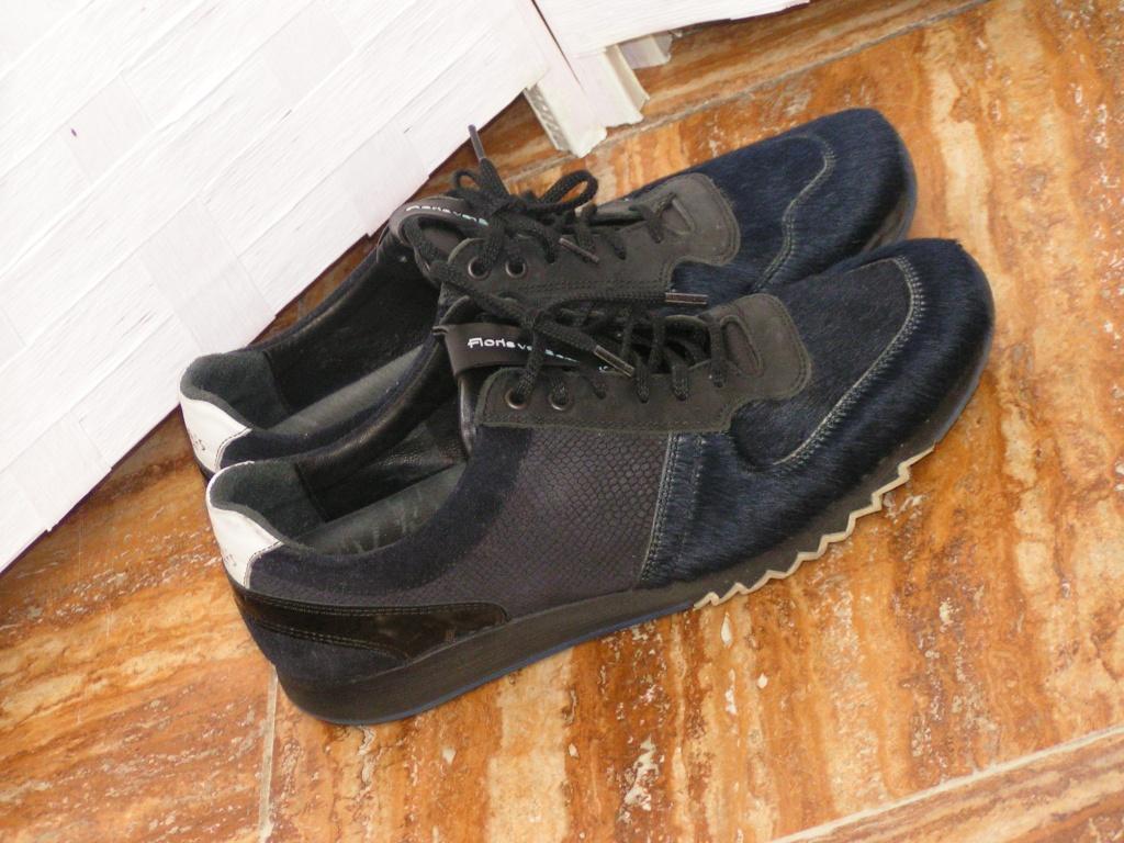 FLORIS van BOMMEL sneakers,Mt 41(7) topstaat, Kleding | Heren, Schoenen, Tweedehands, Blauw, Floris van bommel, Tweedehands