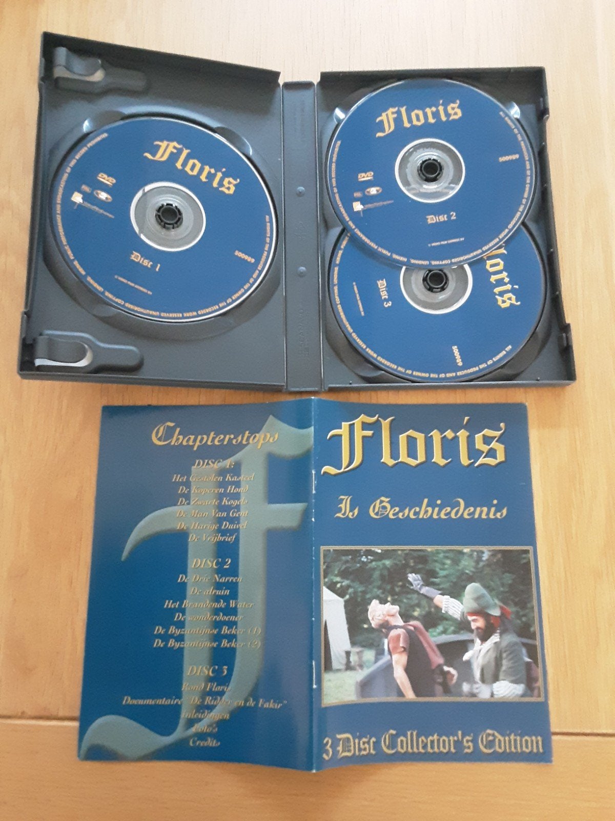 Floris: Is Geschiedenis - 3 Disc Collector's Edition, Alle leeftijden, Ophalen of Verzenden, Zo goed als nieuw, Actie en Avontuur