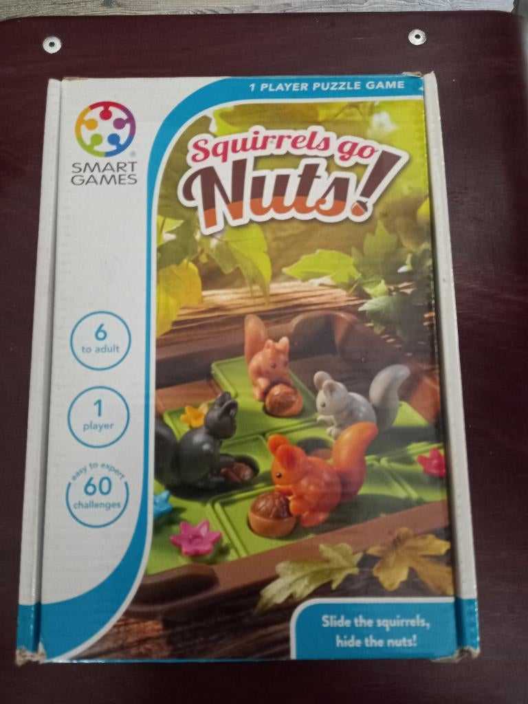 Smartgames Squirrels go Nuts, Ophalen, Minder dan 500 stukjes, Gebruikt, Overige typen