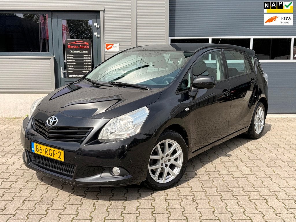 Toyota Verso 1.8 VVT-i Business, Voorwielaandrijving, Euro 5, Gebruikt, Zwart