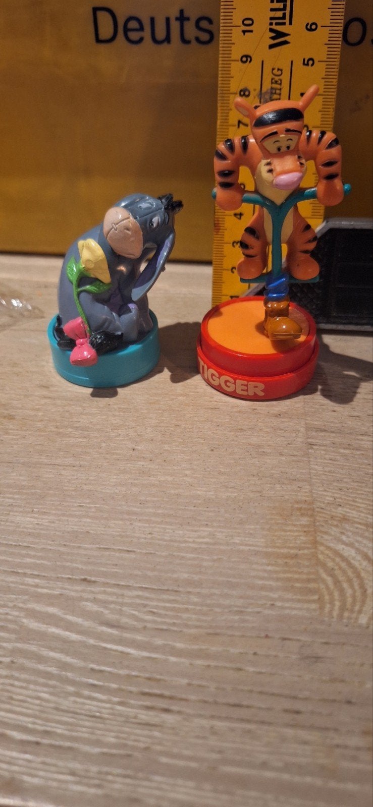 Tijgertje en eeyore poppetje winnie de pooh (26925), ., Ophalen of Verzenden, Zo goed als nieuw, .