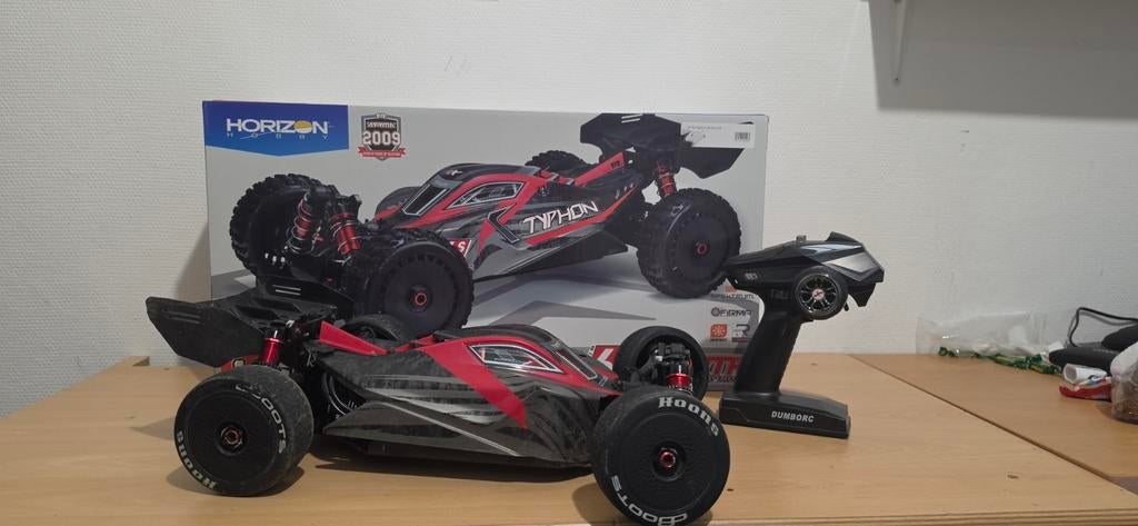 Arrma typhon 6s v5 met hobbywing max 6 combo, Elektro, Auto offroad, Ophalen of Verzenden, Zo goed als nieuw