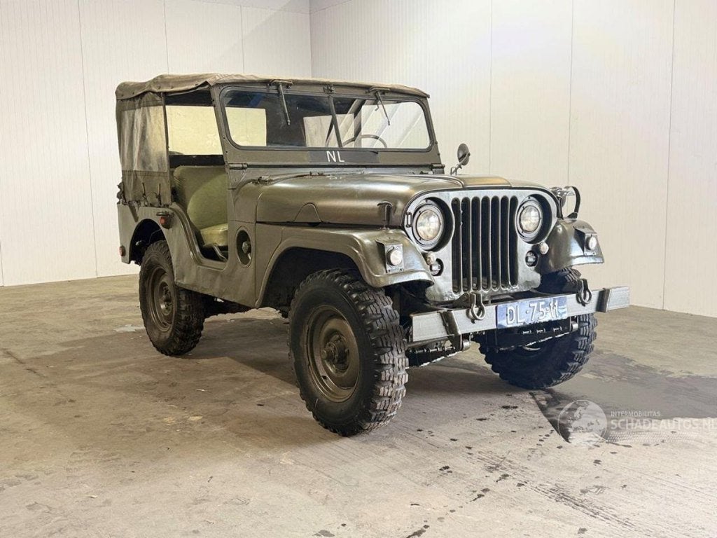 Nekaf 1959 Groen, echte klassieker ! slechts 80.657 KM, Auto's, Handgeschakeld, Vierwielaandrijving, 4x4, SUV of Terreinwagen