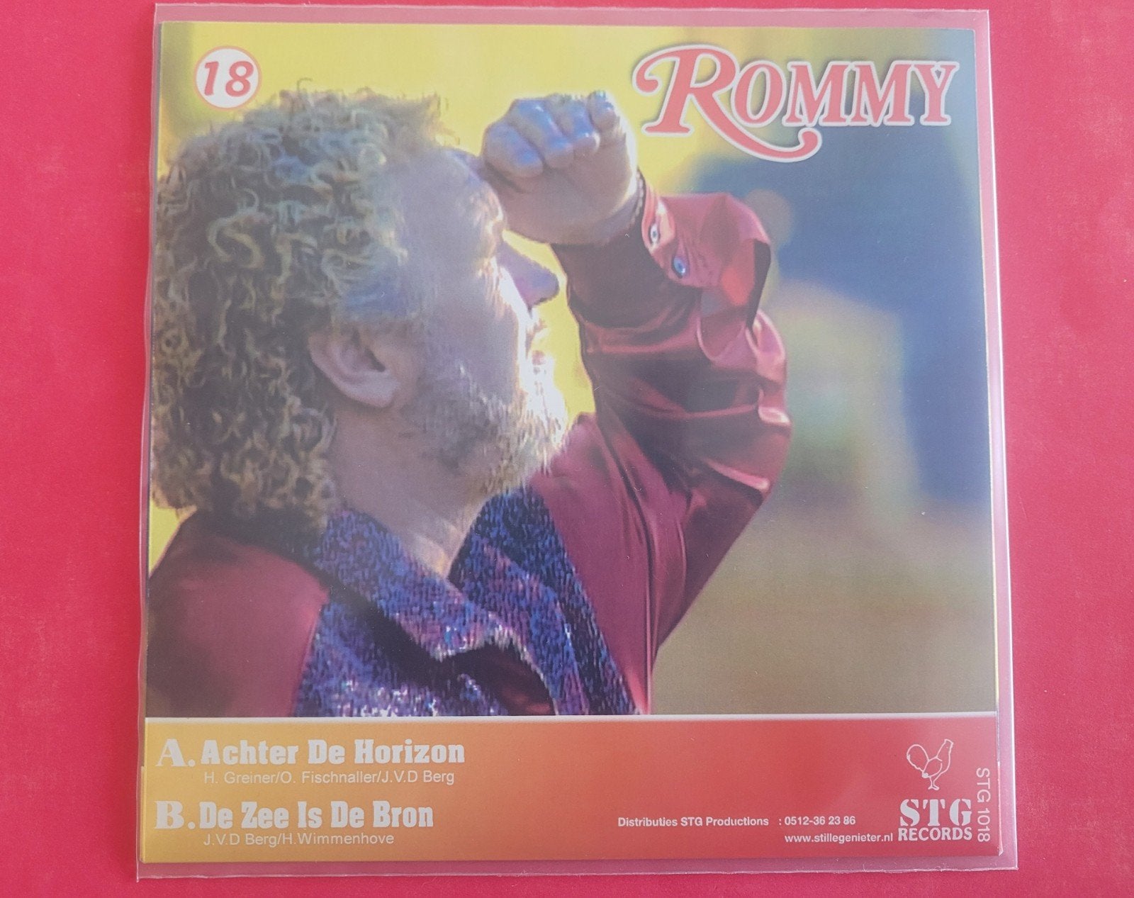 Rommy - Achter de horizon - De zee is de bron., Ophalen, Zo goed als nieuw, Overige formaten, Levenslied of Smartlap