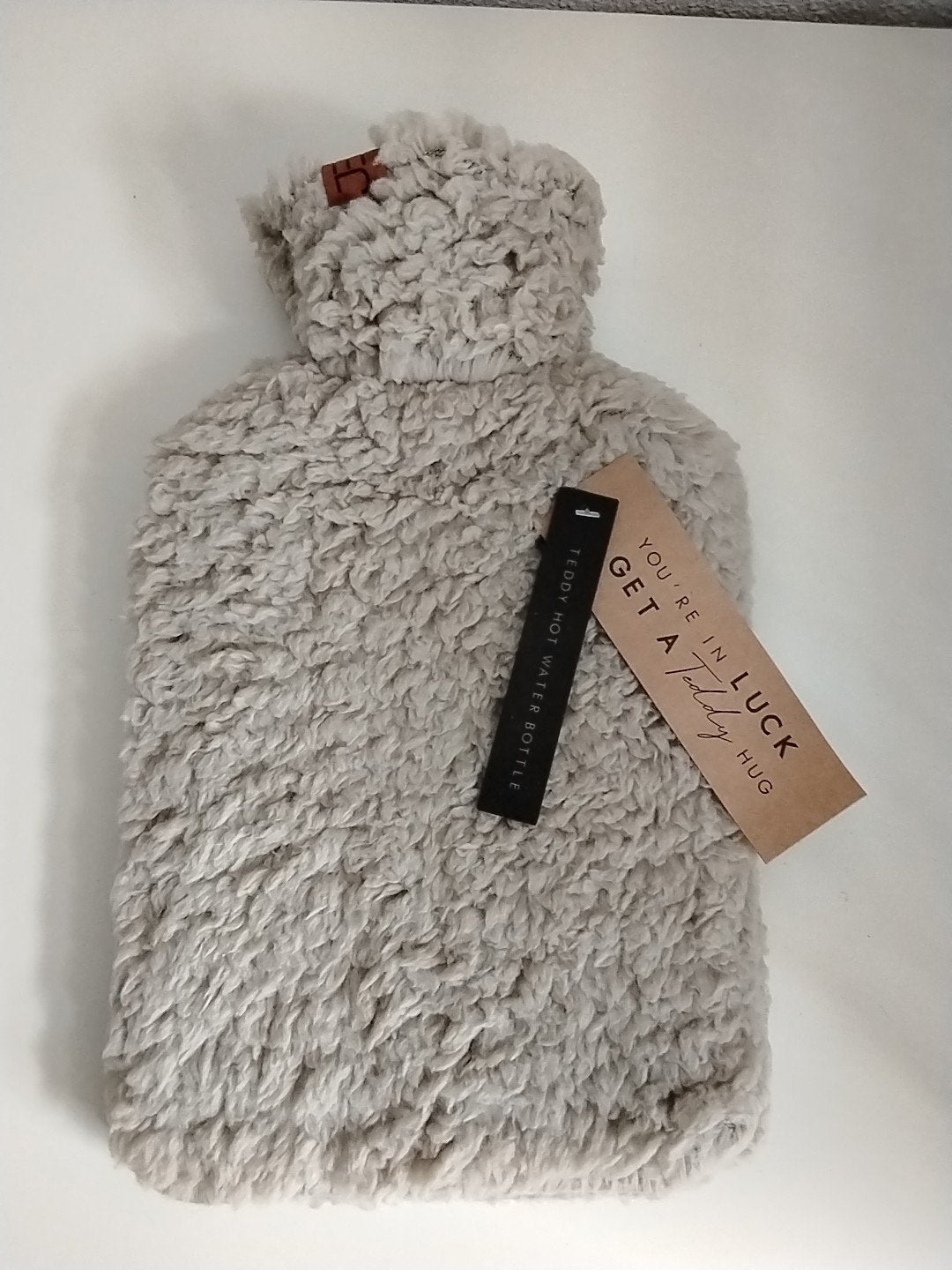Warmwaterzak met Teddy, Huis en Inrichting, Ophalen of Verzenden, Eenpersoons, Wit, Kussen