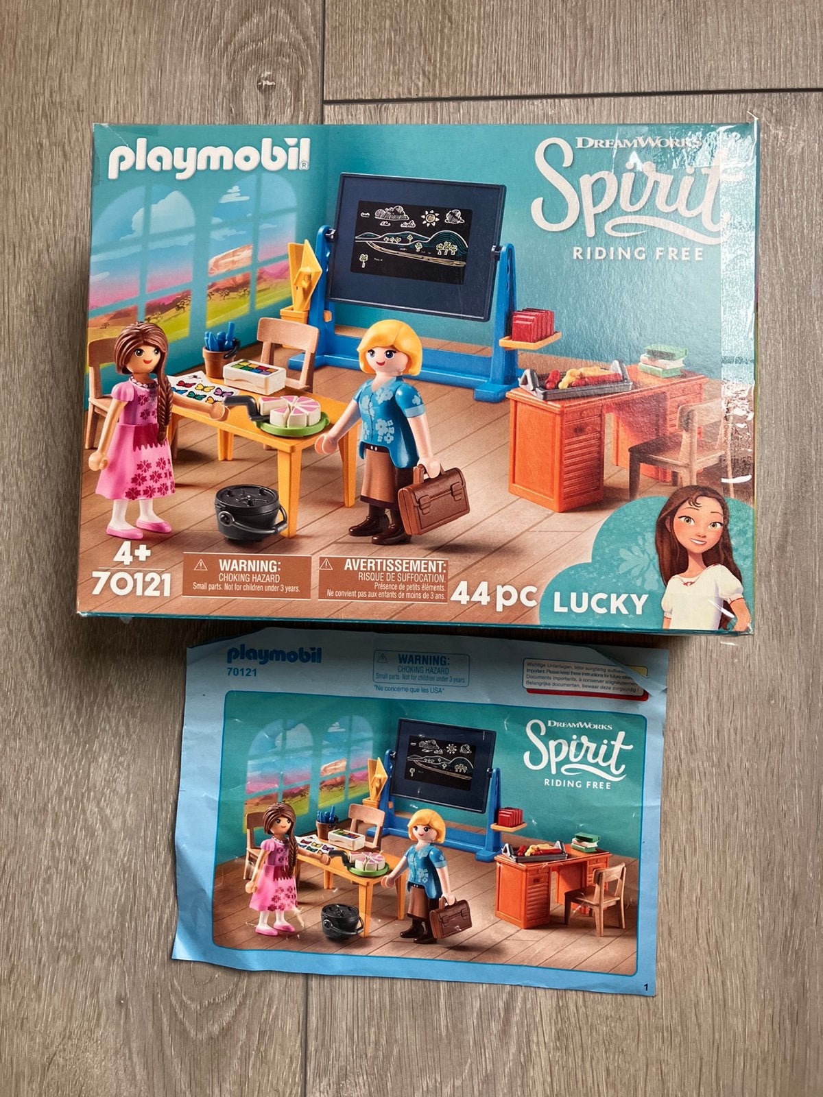 Playmobil spirit klaslokaal met juf 70121, Ophalen of Verzenden, Zo goed als nieuw