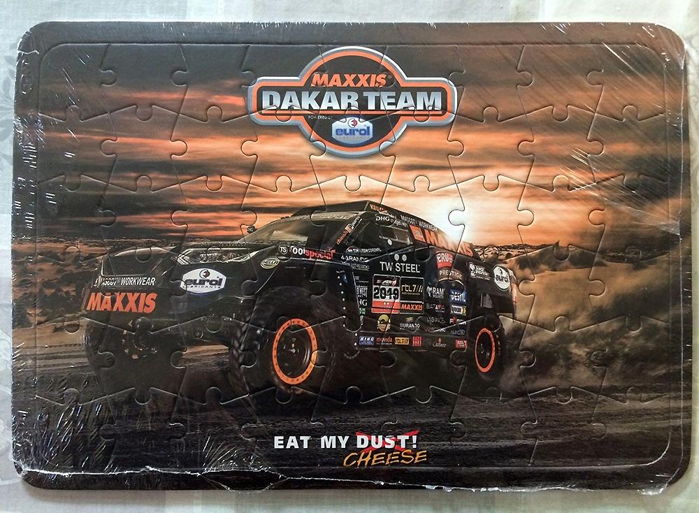 Puzzel Dakar Rally Team Maxxis Eurol - Tim en Tom Coronel, Ophalen of Verzenden, Nieuw, Auto's