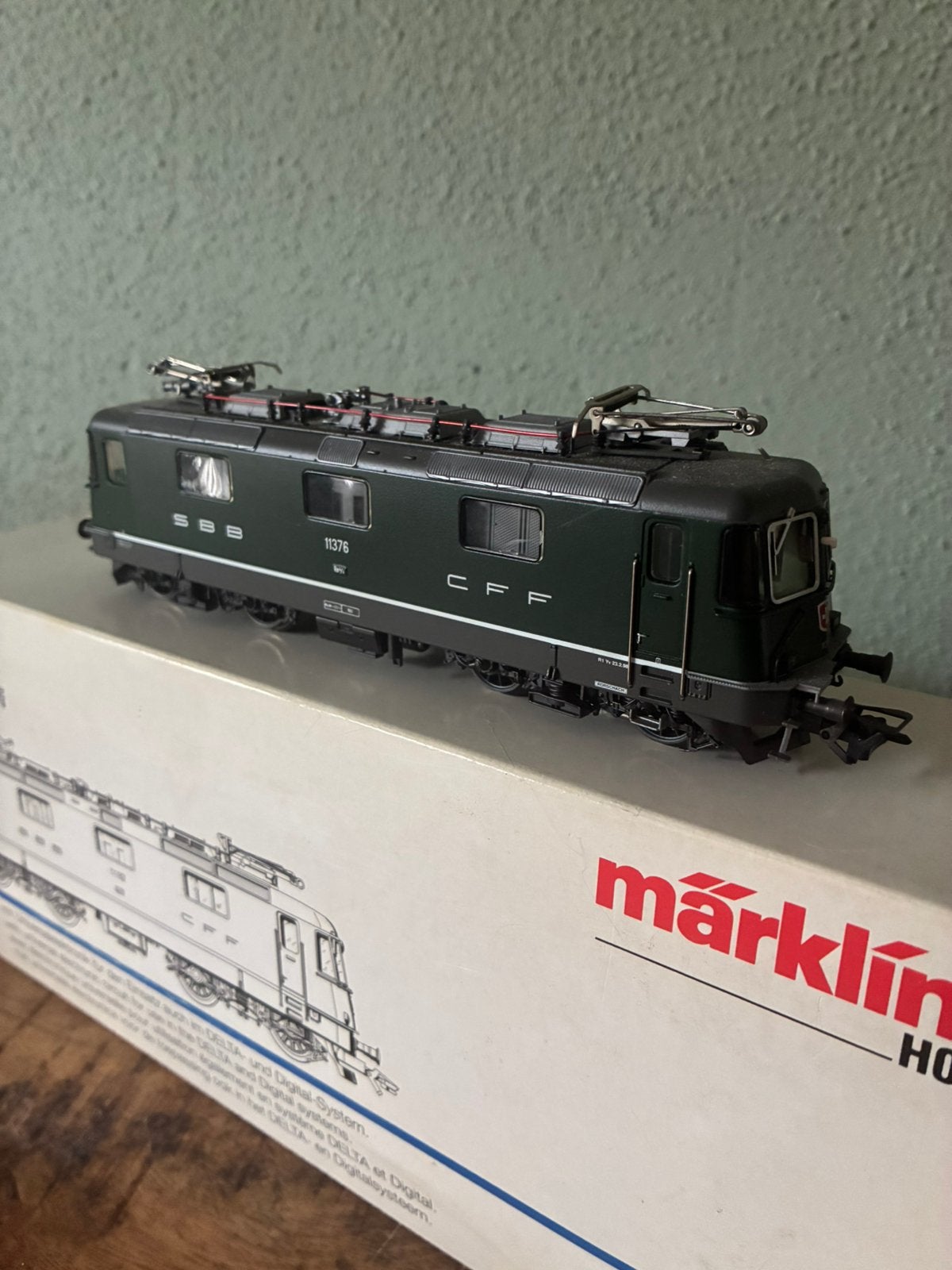 Marklin sbb lok 34341, Wisselstroom, Locomotief, Ophalen of Verzenden, Zo goed als nieuw