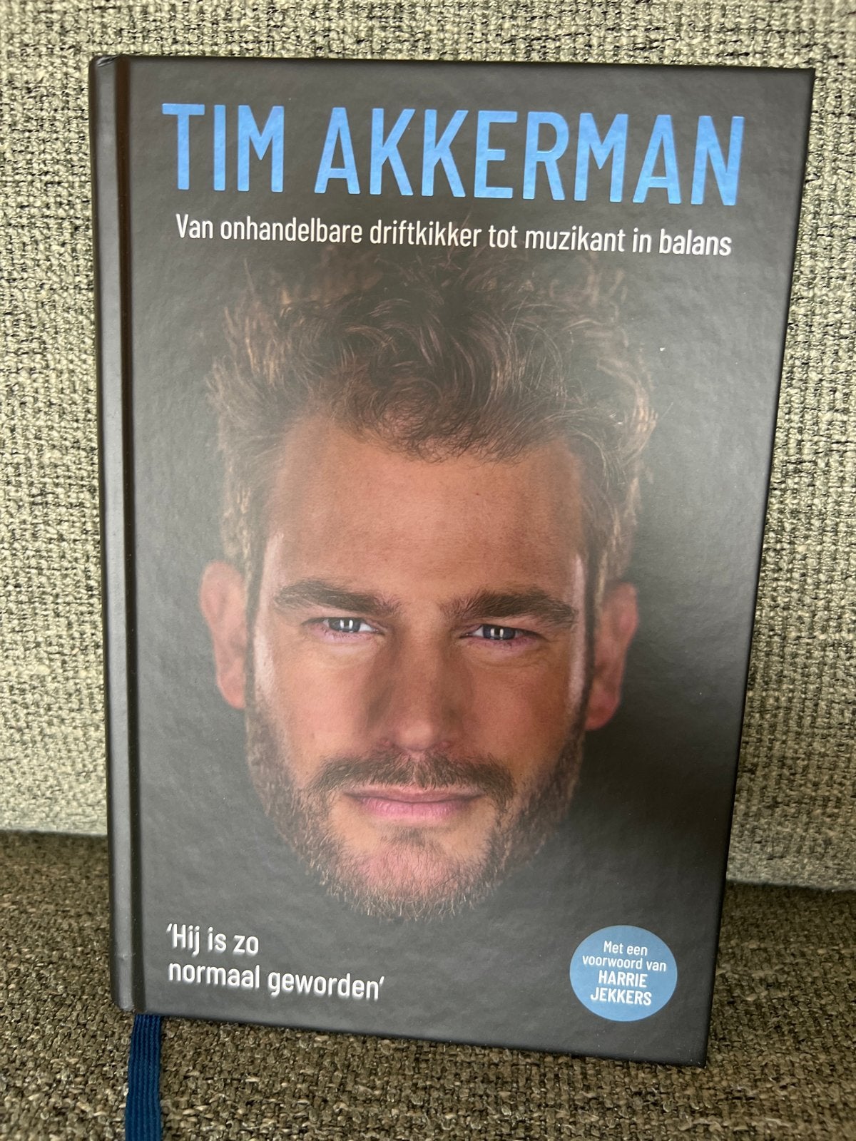 Tim Akkerman: Van onhandelbare driftkikker tot muzikant, Ophalen of Verzenden, Zo goed als nieuw, Overige