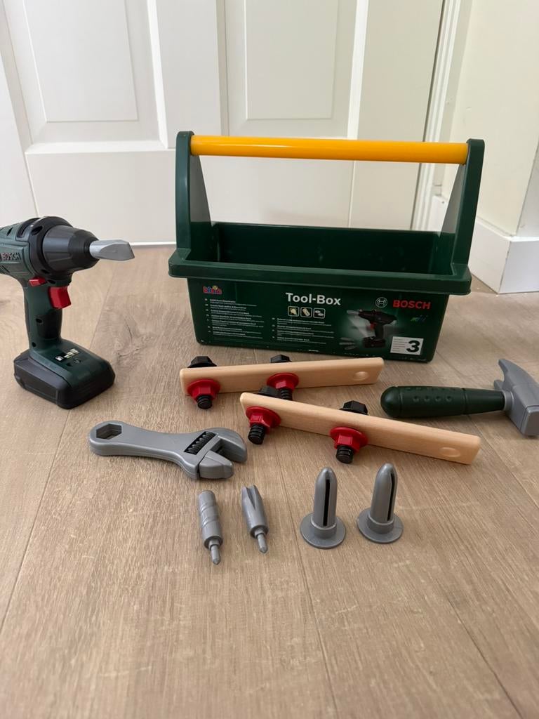 Bosch Toolbox kinder speelgoed, Ophalen, Zo goed als nieuw, Overige typen