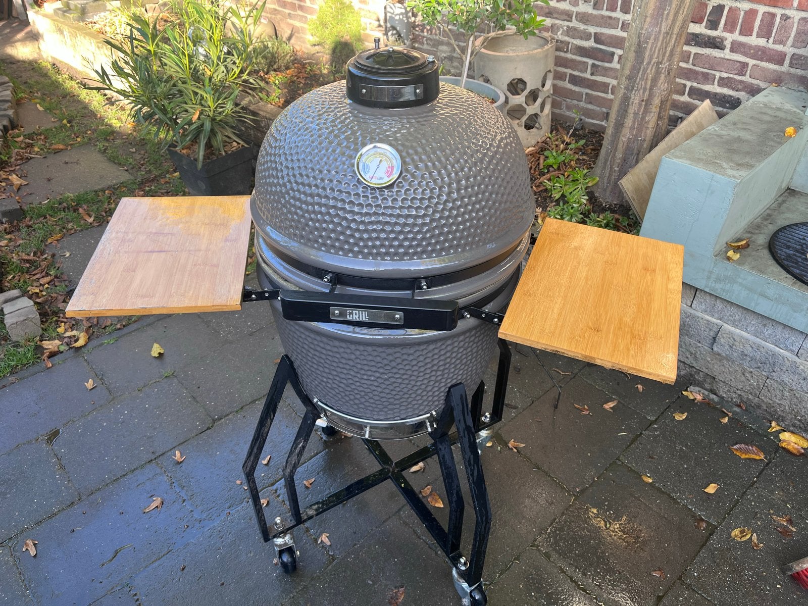 Grill Guru Medium Kamado BBQ, Ophalen, Gebruikt