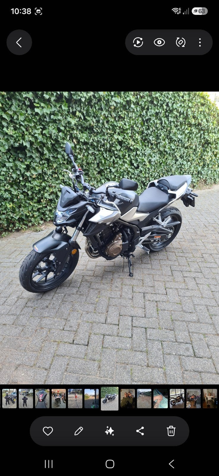Honda CB500F - Zo goed als nieuw, slechts 807 km!, Particulier, Naked bike
