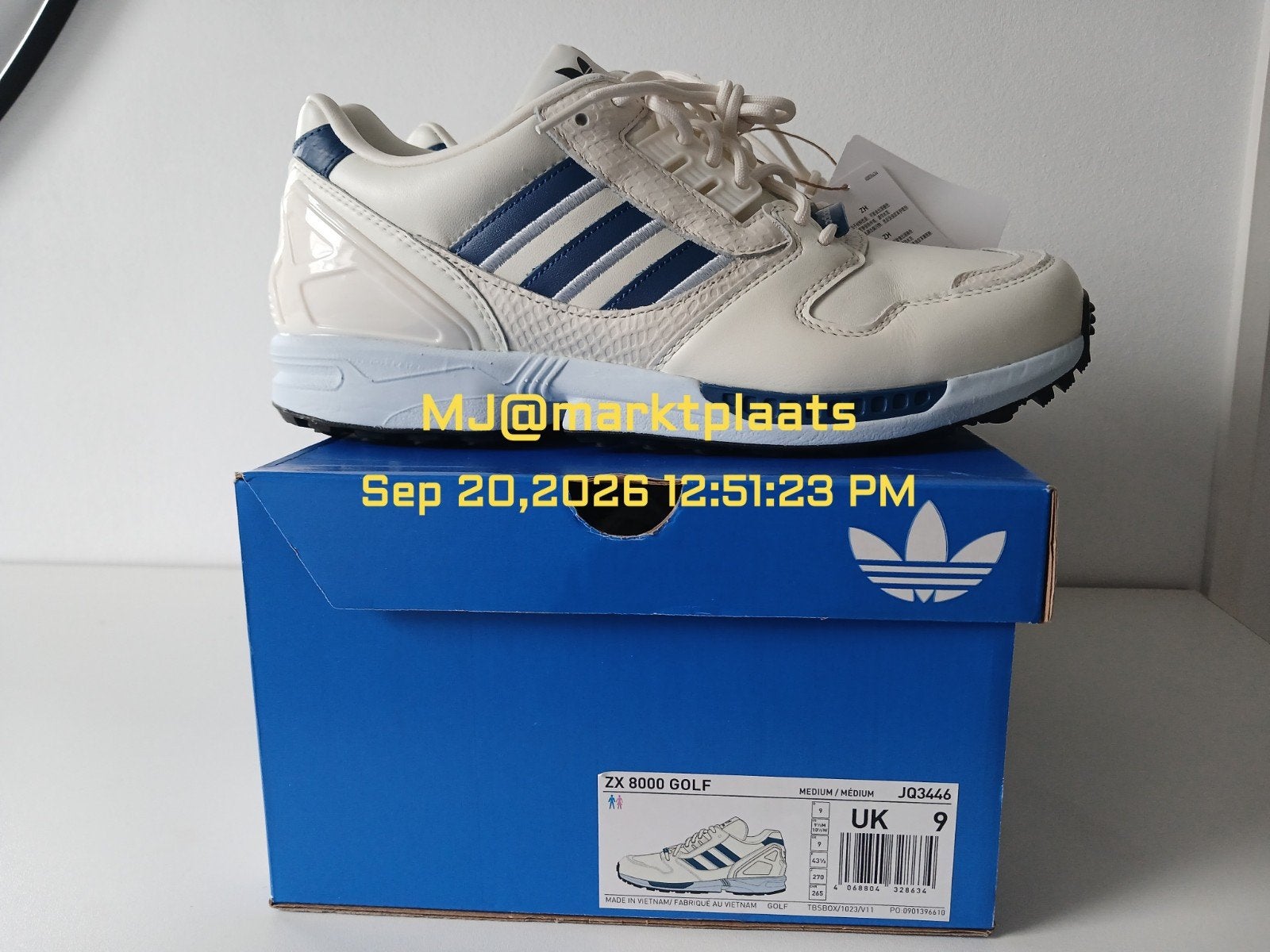 Adidas ZX 8000 Golf Torsion JQ3446, Overige kleuren, Nieuw, Ophalen of Verzenden, Sneakers of Gympen