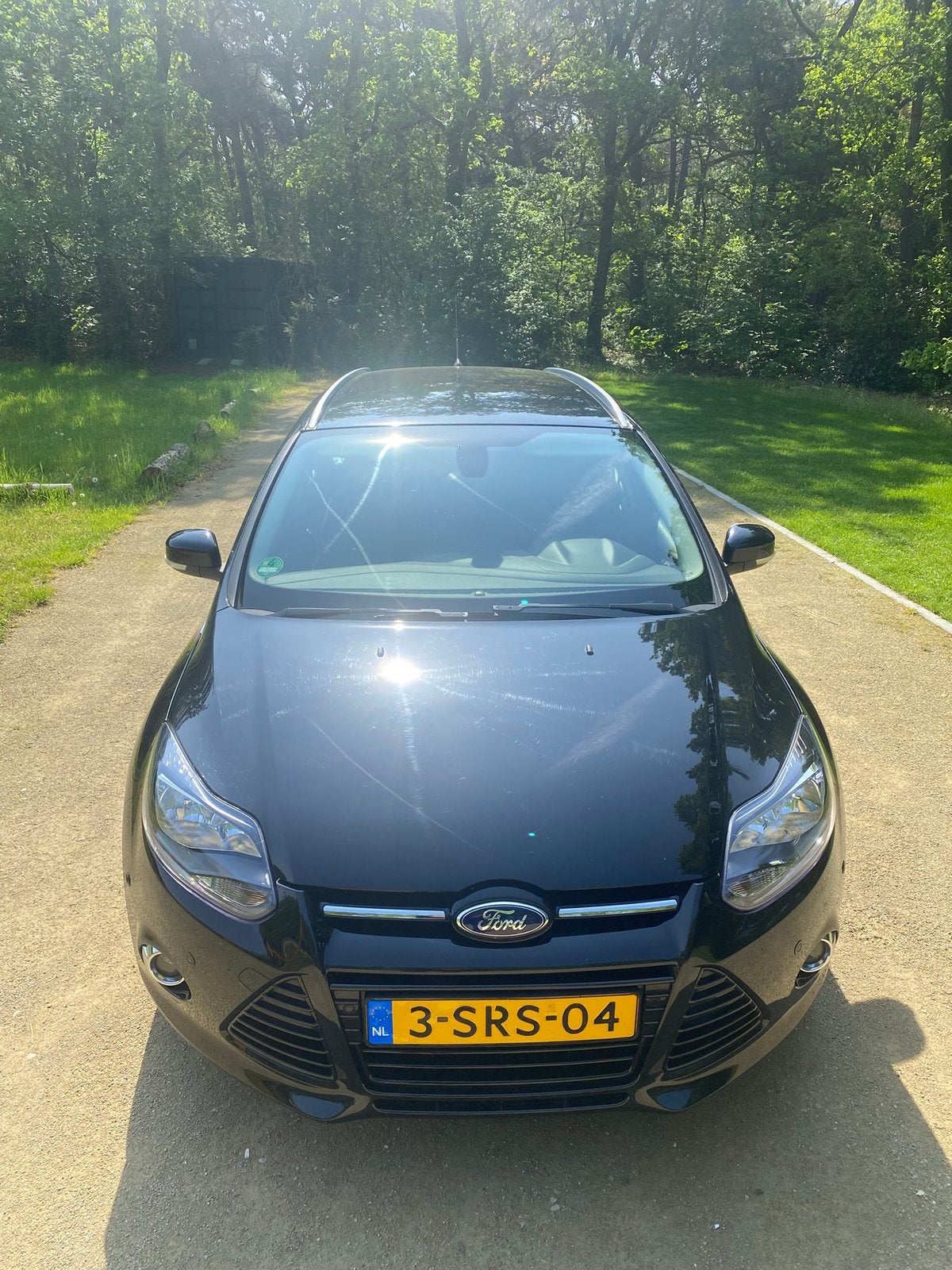 Ford Focus 1.0 Ecoboost 92KW Wagon 2013 Zwart, Euro 5, Zwart, Origineel Nederlands, Handgeschakeld