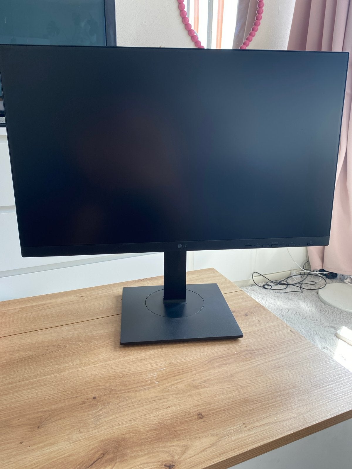 LG 27BK750Y-B 27 inch Full HD Monitor + kabel, Ophalen, Gebruikt, IPS, HDMI