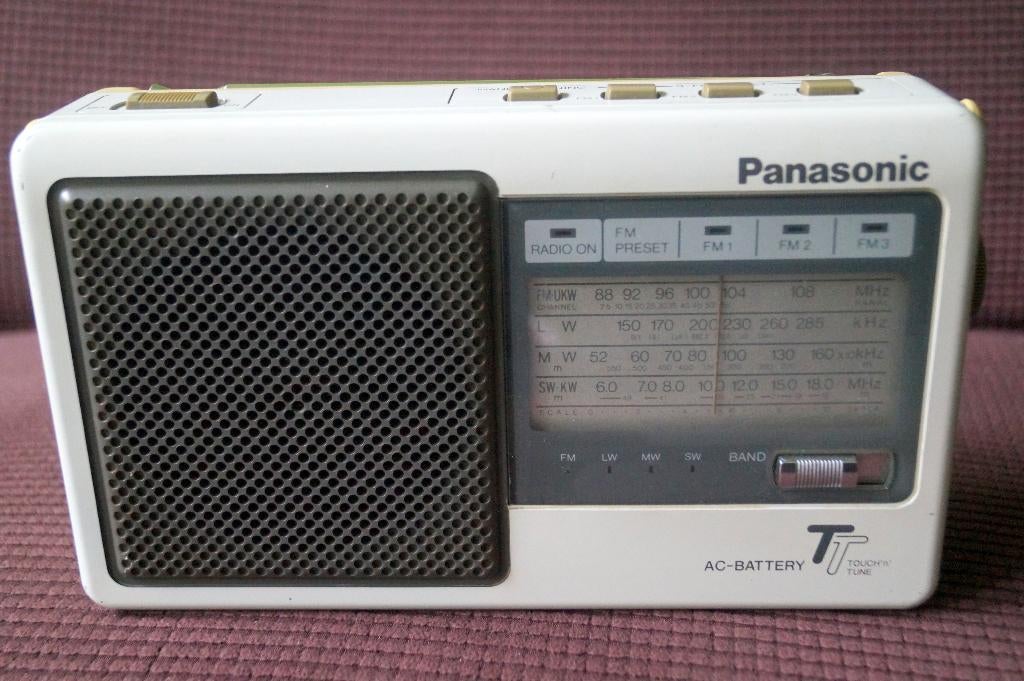 Panasonic Radio RF-545L, Audio, Tv en Foto, Radio's, Ophalen of Verzenden, Gebruikt, Radio