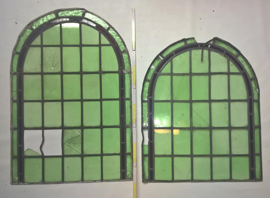 Glas in Lood Amsterdamse school, Ophalen