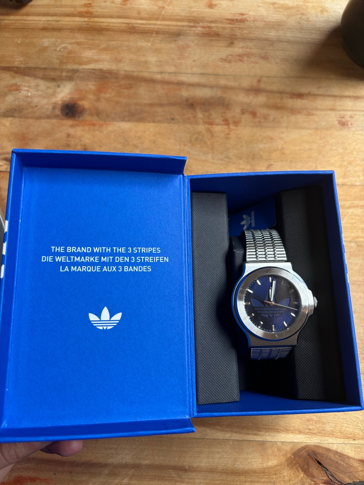 Nieuw Adidas Polshorloge met Stalen Band, Overige merken, Staal, Polshorloge, Nieuw