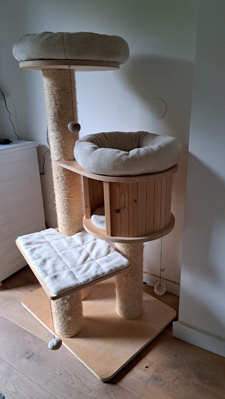 Katten krabpaal, Dieren en Toebehoren, Ophalen, Gebruikt, Krabpaal