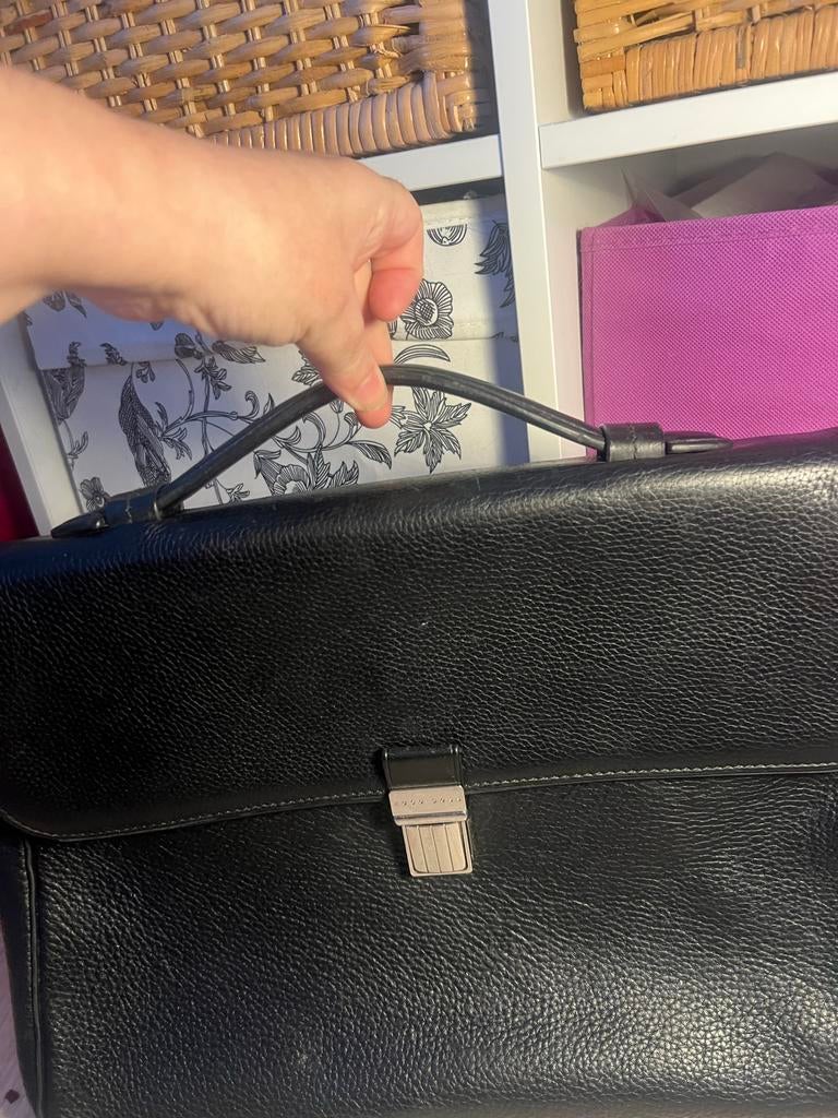 Hugo Boss Laptoptas - Zo goed als nieuw, Verzenden, 14 inch, Zo goed als nieuw, Aktetas