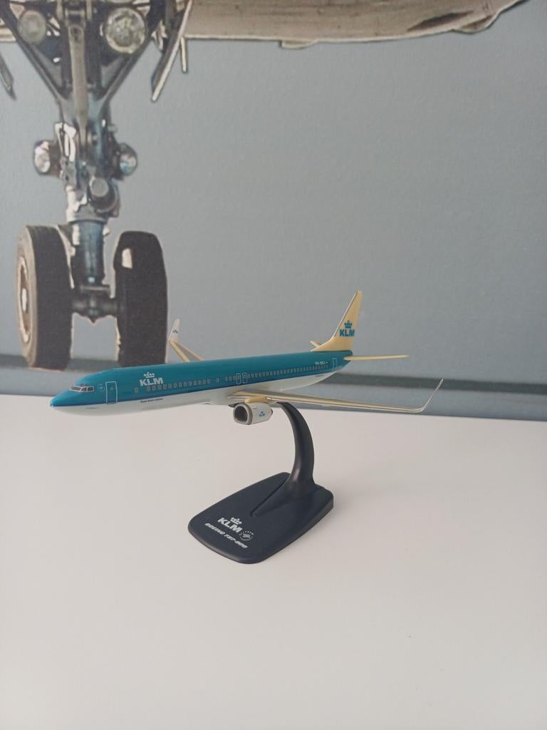 KLM Boeing 737-800, Overige merken, 1:144 tot 1:200, Ophalen of Verzenden, Zo goed als nieuw