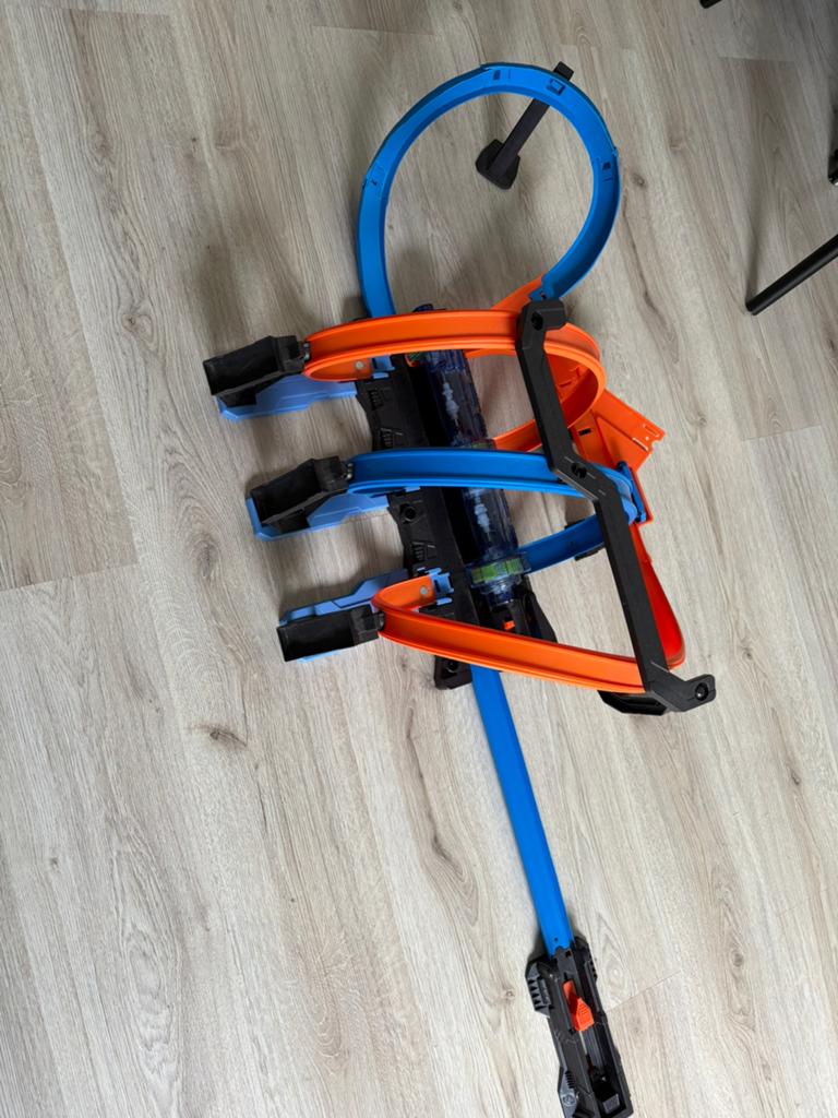 Hot weels baan, Ophalen of Verzenden, Gebruikt, Handmatig, Hot Wheels