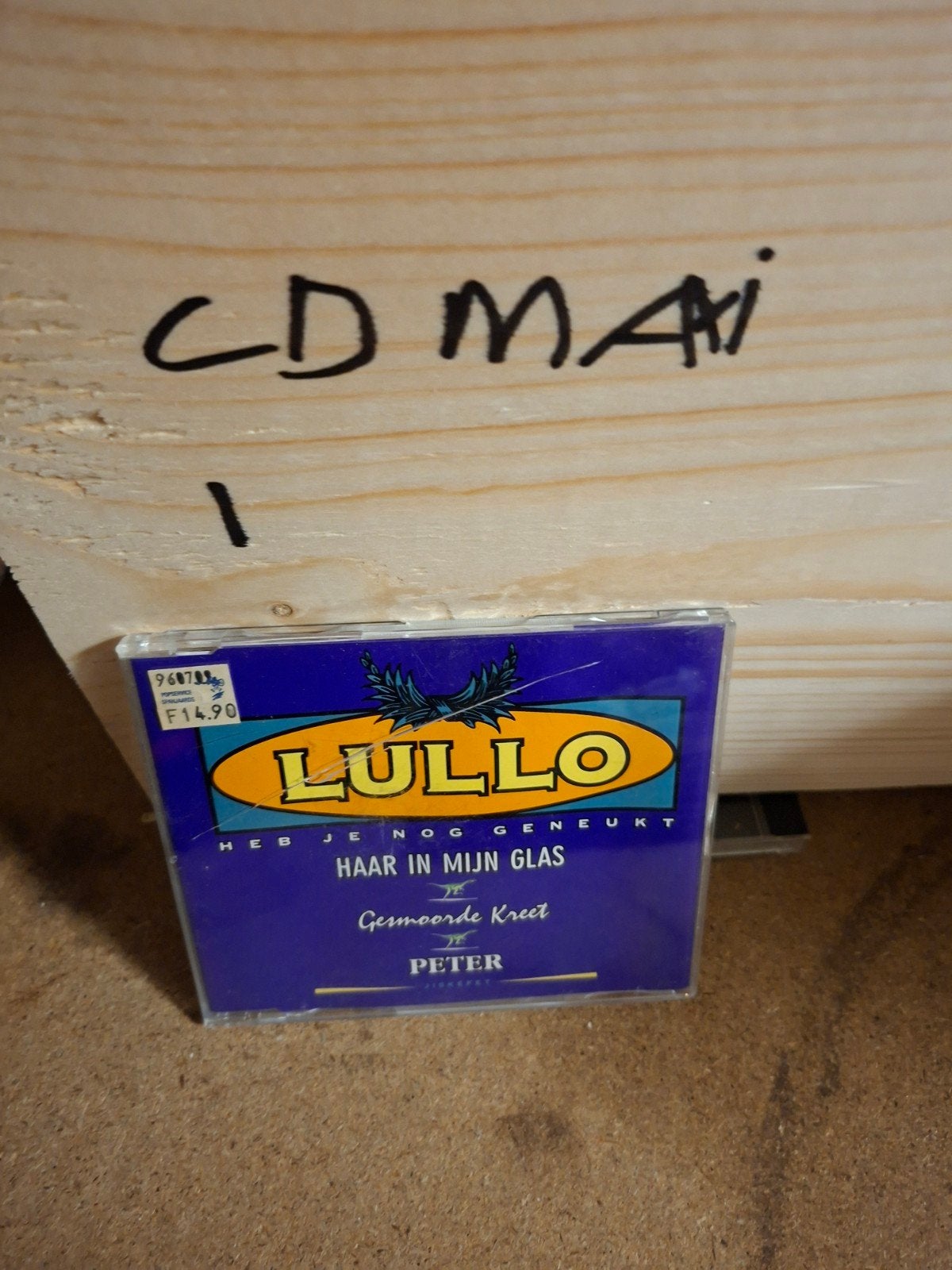 Lullo - Heb Je Nog Geneukt / Haar In Mijn Glas CD Maxi, Ophalen of Verzenden, Gebruikt, Schlager