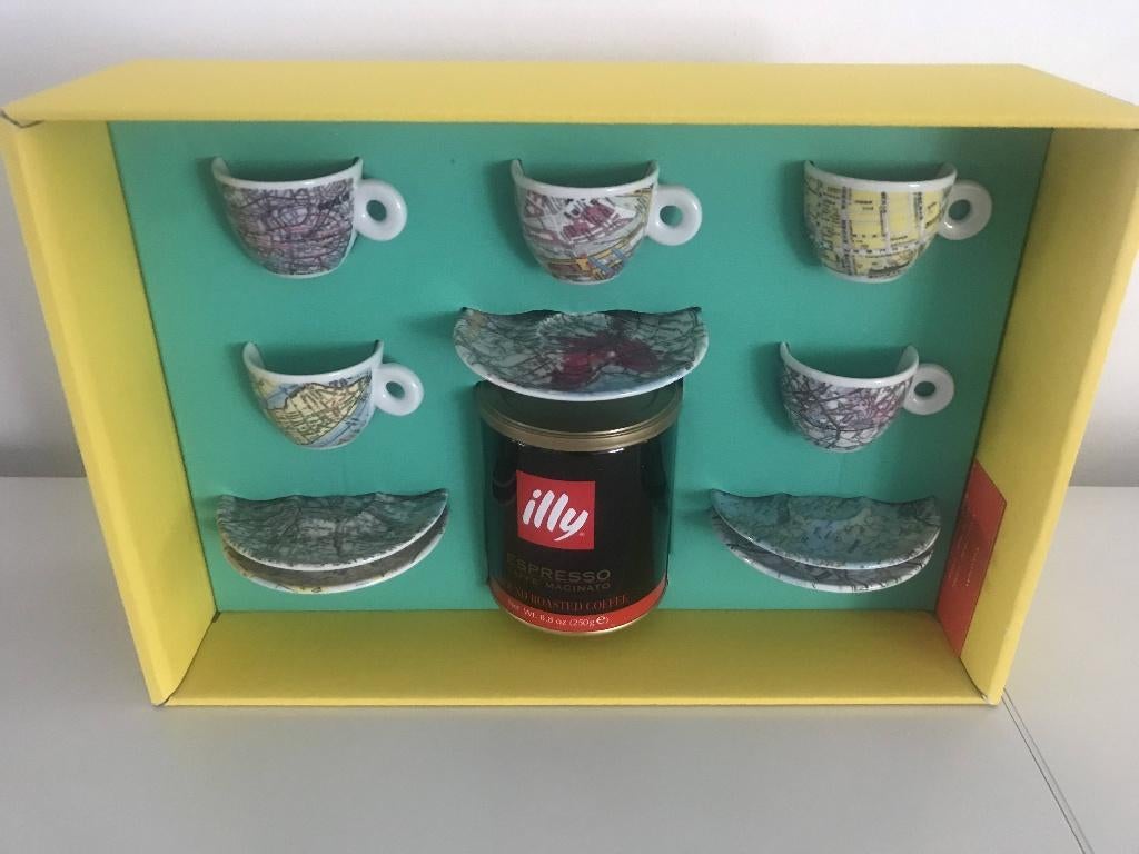 Illy Collection 1998 World Cups, Verzamelen, Verzenden, Nieuw, Porselein, Kop en/of schotel