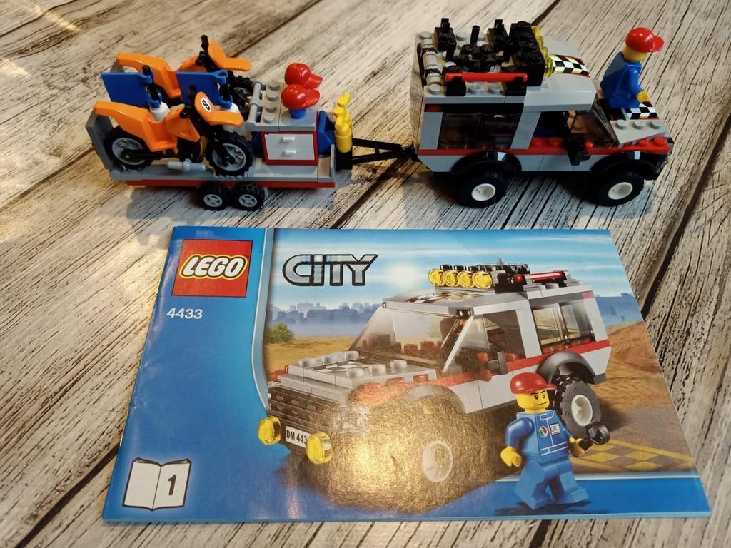 Lego City 4433: Cross Country Truck met Motoren, Kinderen en Baby's, Speelgoed | Duplo en Lego, Ophalen of Verzenden, Gebruikt