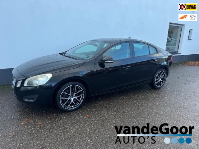 Volvo S60 2.0 T5, '10, keurige auto, volledig dealer-onderho, Auto's, Volvo, Euro 5, Stof, Zwart, 4 cilinders