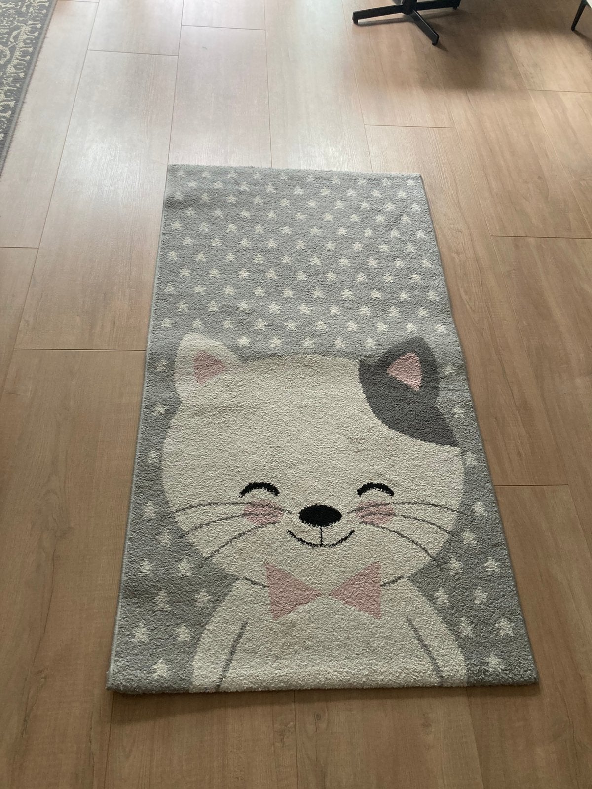 Vloerkleed kinderkamer kat, Ophalen, Gebruikt