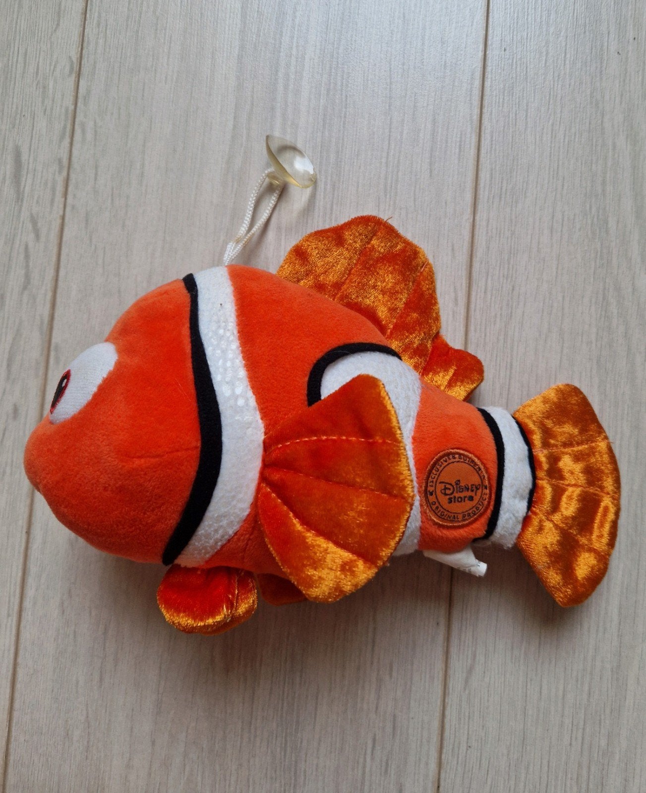 finding nemo plush knuffel met zuignap disneystore disney, Ophalen of Verzenden