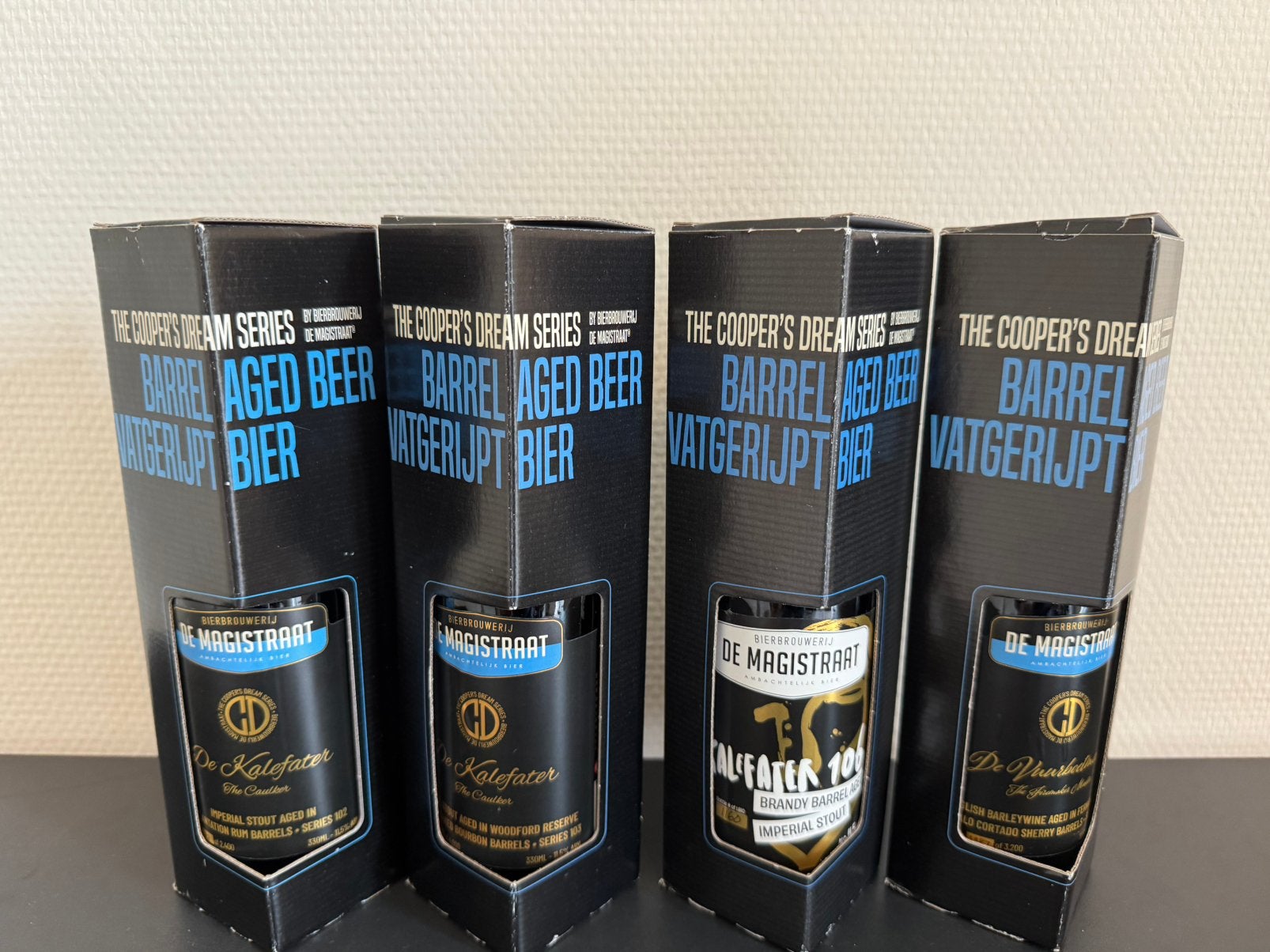 De Magistraat – 4 Barrel Aged zware bieren, Ophalen of Verzenden, Nieuw, Flesje(s), Overige merken