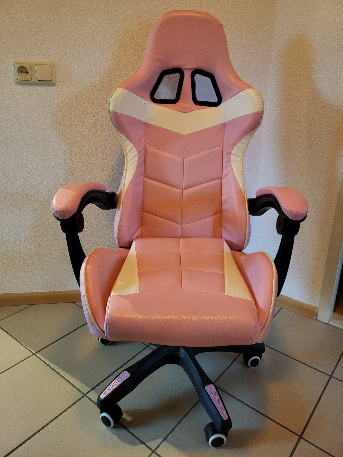 Roze bureaustoel, Ophalen, Gebruikt, Roze, Gaming bureaustoel